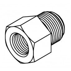 Thread Adaptor 9/16 x 18 - 3/8 x 24NF 