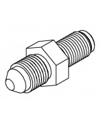 Adaptor 3/8 x 24NF - No. 4 JIC