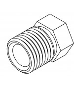 Brake Line Fitting Male  1/2 x 20NF 5/16 