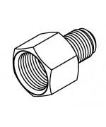 Thread Adaptor 3/8 x 24NF - 1/2 x 20NF