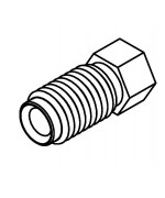 Brake Line Fitting  Male 3/8 x 20BSF 3/16