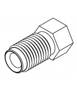 Brake Line Fitting Male  M9 x 1mm 3/16 