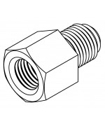 Thread Adaptor M10 x 1mm  - 3/8 x 24NF 