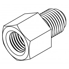 Thread Adaptor M10 x 1mm  - 3/8 x 24NF 