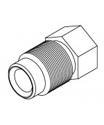 Brake Line Fitting Male  M12 x 1.25mm 1/4 