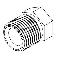 Brake Line Fitting Male  5/8 x 18NF 5/16 