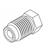 Brake Line Fitting Male  M12 x 1.25mm 3/16 