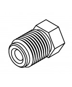 Brake Line Fitting Male  M13 x 1mm 3/16 