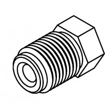 Brake Line Fitting Male  M13 x 1.25mm 3/16 