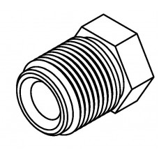 Brake Line Fitting Male  M16 x 1.5mm 5/16 