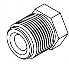 Brake Line Fitting Male  M18 x 1.5mm 5/16 